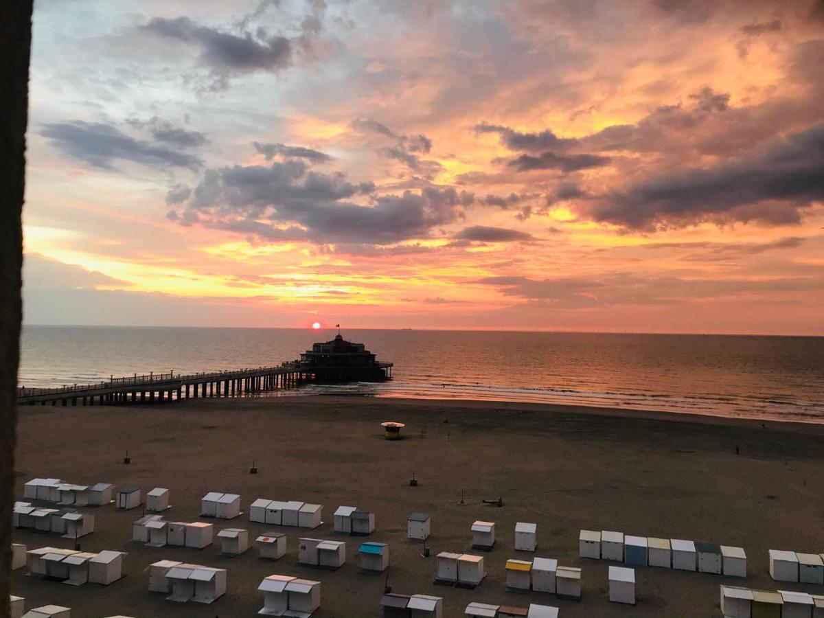 Ruim Appartement Met Zeezicht Blankenberge Exteriér fotografie