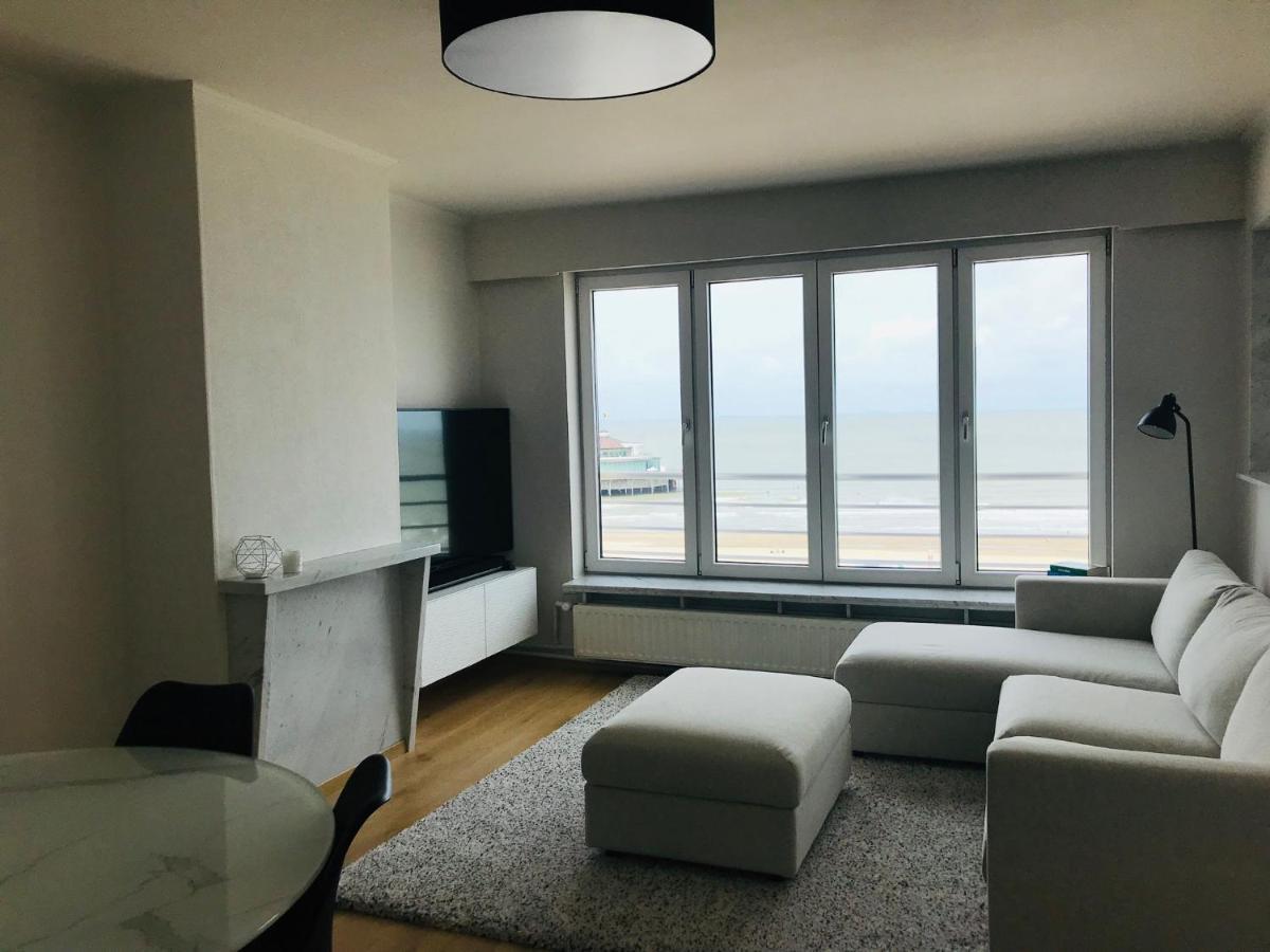 Ruim Appartement Met Zeezicht Blankenberge Exteriér fotografie