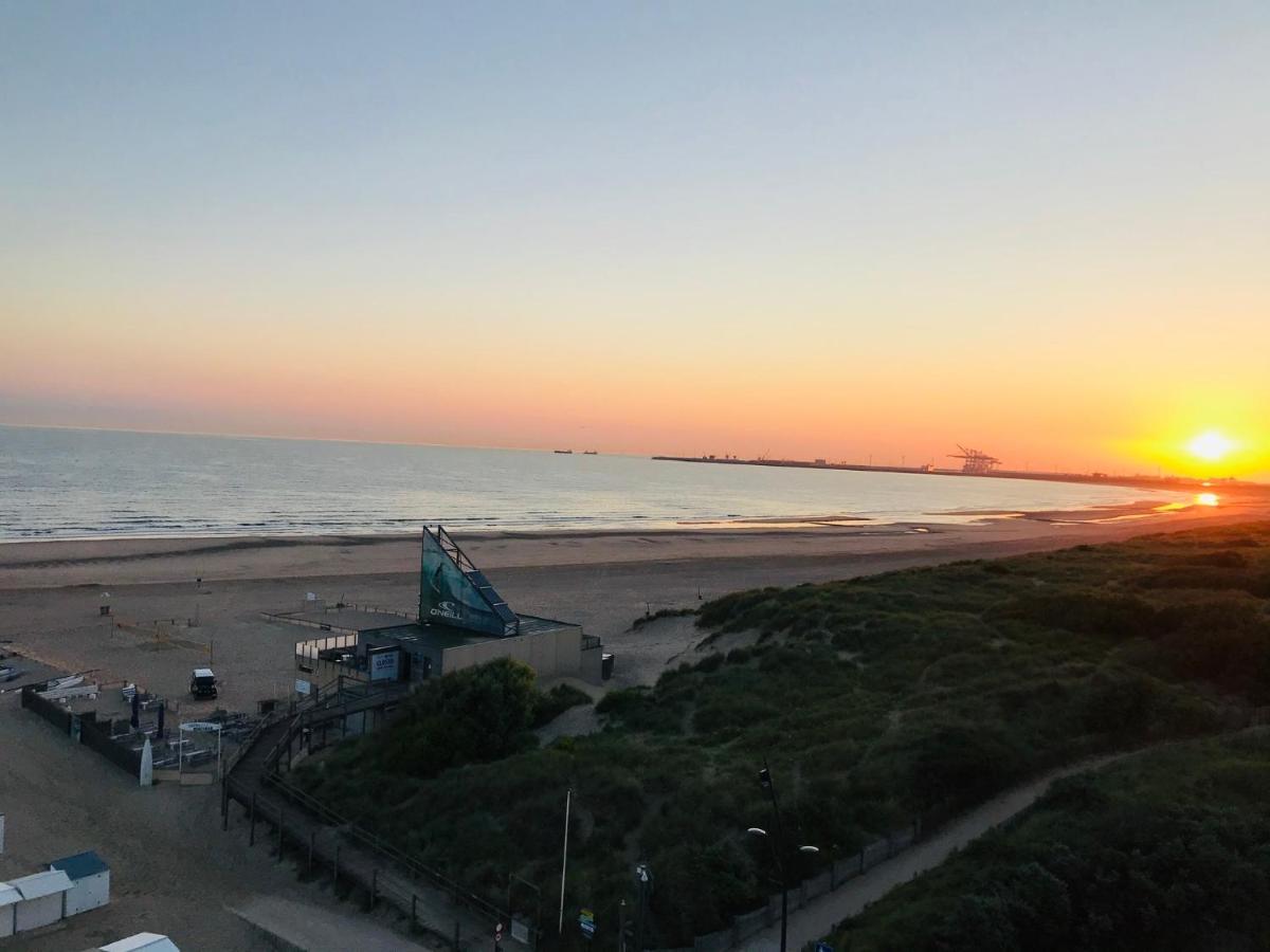 Ruim Appartement Met Zeezicht Blankenberge Exteriér fotografie